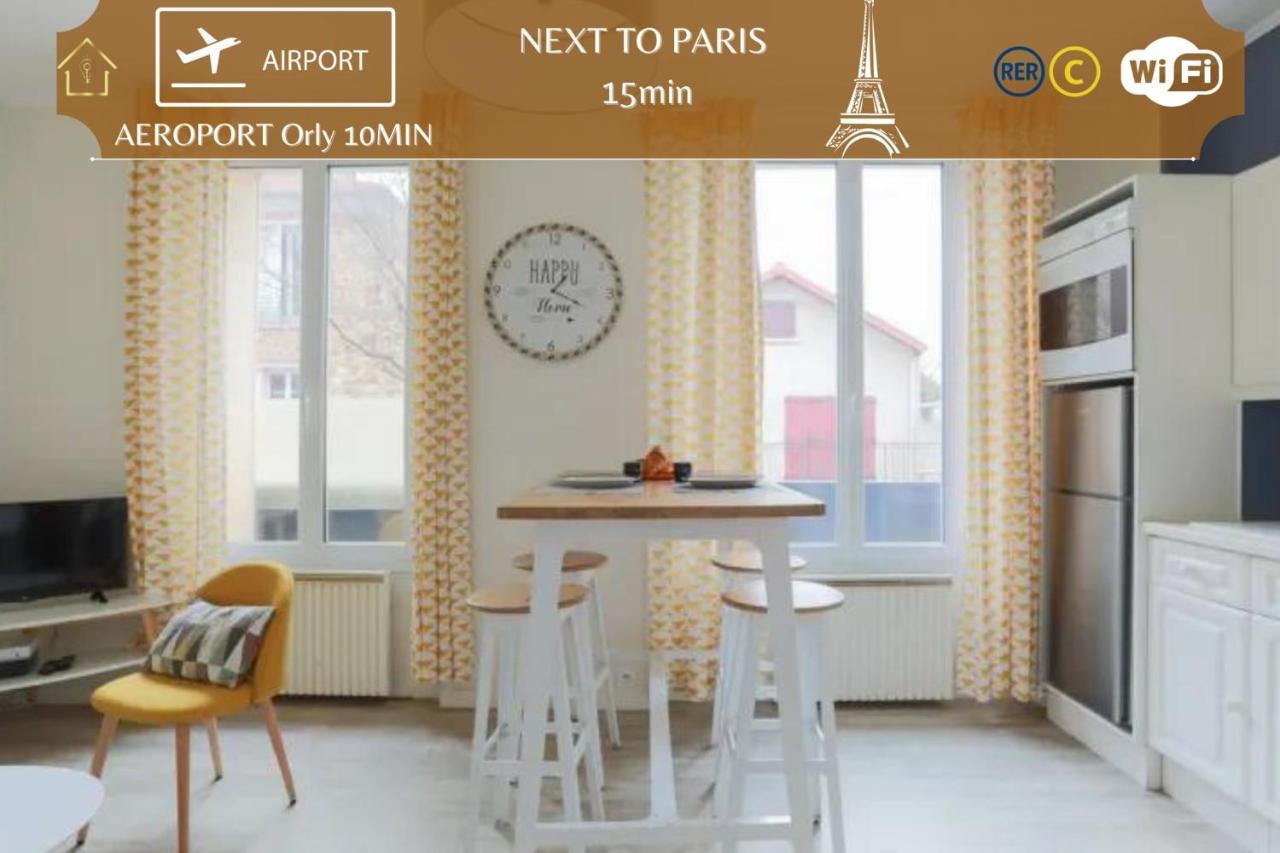 Choisy Parmentier-8 Min Paris- Airport Orly Apartamento Exterior foto